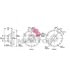 5WCS3824A by MERITOR - COMP. FLANGE