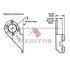 3299A6215 by MERITOR - BRKT CHAMBER