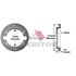 Meritor 3736P328 Brake Dust Shield DUST SHIELD