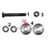 KIT11106 by MERITOR - Suspension Control Arm Bolt Kit - Meritor Genuine - Pivot Bolt Kit