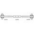 Meritor KIT5102 Torsion Bar UNIROD KIT