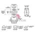 Meritor CP2033 Drive Axle Shaft Universal Joint Repair Kit CNTR PARTS KIT