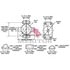 Meritor CP3121 Drive Axle Shaft Universal Joint Repair Kit CNTR PARTS KIT
