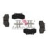 MDP5040 by MERITOR - Disc Brake Pad Set - Hydraulic Brake