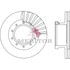 Meritor M44D76603 Disc Brake Rotor Disc Brake Rotor - 17.1 in. Outside Diameter, U-Shaped Rotor