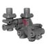 R955101112X by MERITOR - Remanufactured Air Brake Spring Brake Valve