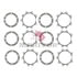 KIT 2432 by MERITOR - Axle Hardware - Shim Pack