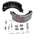 KMG14515Q by MERITOR - Drum Brake Shoe and Lining Kit - 7.00" Width, Platinum Shield III Coating, for 16.50" Brake