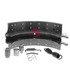 XKEG4709E1 by MERITOR - Remanufactured Drum Brake Shoe Kit - Lined, with Hardware