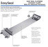 20-400-ES by HEAVY DUTY MANUFACTURING, INC. (HVYDT) - Flat Band Clamp 4" Stainless Steel Easy Seal with Pre-Attached Hardware