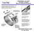 20A-400 by HEAVY DUTY MANUFACTURING, INC. (HVYDT) - TorcTite Exhaust Preformed Lap Joint Band Clamp 4" Aluminum with Pre-Attached Hardware