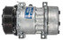 03-1404 by MEI - 5365 Sanden Compressor Model SD7H15HD 12V R134a with 119mm 8Gr Clutch and GQ Head