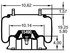 W01-358-8050 by FIRESTONE - Airide Air Spring Reversible Sleeve 1T19ZK-5.7