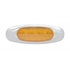 37647B by UNITED PACIFIC - 3-LED Single Function Rectangular Clearance/Marker Light, Amber LED, Amber Lens, Bulk