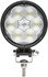 TLL44FB by OPTRONICS - Round LED work light, flood beam, 12-24V (Representative Image)