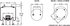 Firestone W013588888 Suspension Air Spring Kit Airide Air Spring Reversible Sleeve 1T15M-7.5