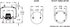 Firestone W013589010 Suspension Air Spring Kit Airide Air Spring Reversible Sleeve 1T15M-4