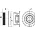 99A4730 by HORTON - Engine Cooling Fan Clutch Pulley