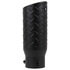 PM-5005BD by PILOT - Bully - EXHAUST TIP "BULLY" LASER CUT BLACK TEXTURED 3.5''X4.5''X12"