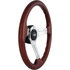 SW-805 by PILOT - MAHOGANY WOOD STEERING WHEEL