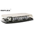 5597CAC by ECCO - 5597 Series Reflex Minibar Beacon Light - 4 Bolt Mount, Clear Lens, Amber/Clear