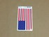 MSC350 by MS CARITA - 4" x 6.5" U.S.FLAG (RIGHT)