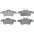 14D1095CH by ACDELCO - Ceramic Rear Disc Brake Pad Set with Hardware