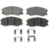 14D1264CH by ACDELCO - Ceramic Front Disc Brake Pad Set with Hardware