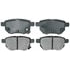 14D1354CH by ACDELCO - Ceramic Rear Disc Brake Pad Set