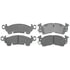 14D52M by ACDELCO - Semi-Metallic Front Disc Brake Pad Set with Wear Sensor
