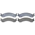 14D821M by ACDELCO - Semi-Metallic Front Disc Brake Pad Set with Wear Sensor