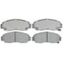 14D787CH by ACDELCO - Ceramic Front Disc Brake Pad Set