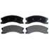 ACDelco 14D945M Disc Brake Pad Set Semi-Metallic Front Disc Brake Pad Set