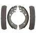 14576B by ACDELCO - Bonded Rear Brake Shoe Set