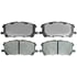 14D1005CH by ACDELCO - Ceramic Front Disc Brake Pad Set