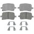 14D1028CH by ACDELCO - Ceramic Front Disc Brake Pad Set