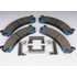 171-0977 by ACDELCO - Front Disc Brake Pad Kit with Brake Pads and Clips