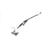 ACDelco 176-2002 Power Brake Booster Line - Front, LH, with Mounting Bracket