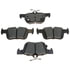 17D1665C by ACDELCO - Ceramic Front Disc Brake Pad Set
