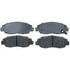 17D465C by ACDELCO - Ceramic Front Disc Brake Pad Set
