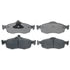 17D648C by ACDELCO - Ceramic Front Disc Brake Pad Set