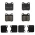 ACDelco 17D709AC Disc Brake Pad Set Ceramic Rear Disc Brake Pad Set