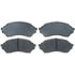 ACDelco 17D798C Disc Brake Pad Set Ceramic Front Disc Brake Pad Set