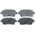 17D822C by ACDELCO - Ceramic Front Disc Brake Pad Set
