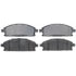 17D855AC by ACDELCO - Ceramic Front Disc Brake Pad Set