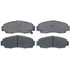 17D787C by ACDELCO - Ceramic Front Disc Brake Pad Set