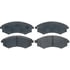 17D887C by ACDELCO - Ceramic Front Disc Brake Pad Set