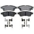 ACDelco 17D1100CH Disc Brake Pad Set Ceramic Rear Disc Brake Pad Set