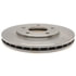 18A257A by ACDELCO - Non-Coated Front Disc Brake Rotor