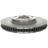 18A813A by ACDELCO - Non-Coated Front Disc Brake Rotor